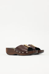 Fendi Vintage FF Sandal