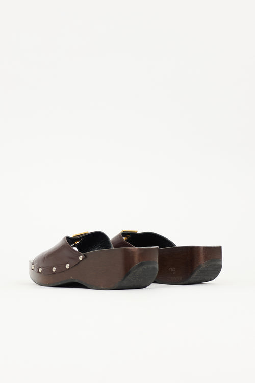 Fendi Vintage FF Sandal