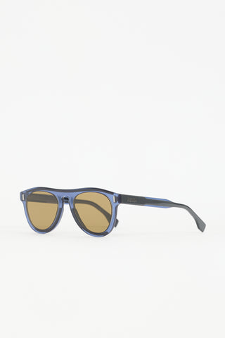 Fendi FFM0092S Aviator Sunglasses