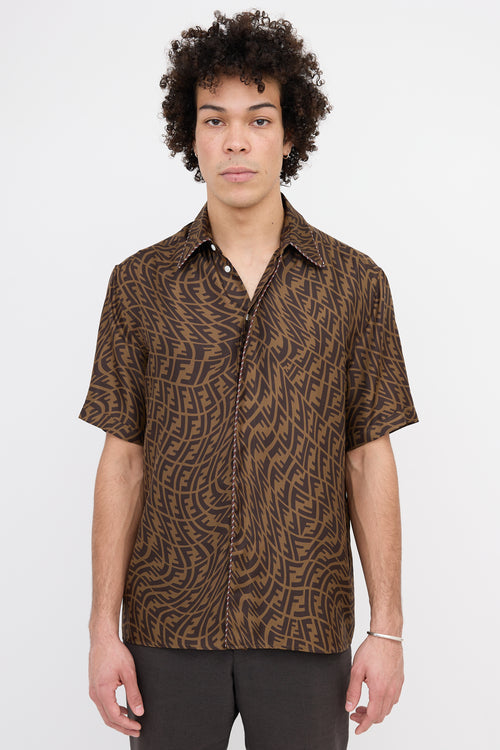 Fendi // Silk FF Shirt – VSP Consignment Fendi // Silk FF Shirt – VSP Consignment