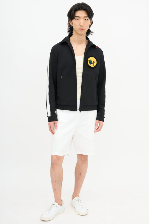 Fendi Shearling Patch Track Jacket