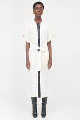 Ferragamo Silk & Linen Dress