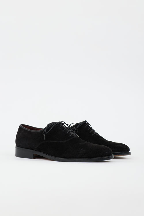 Ferragamo Suede Oxford