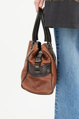 Fendi Brown Medium Du Jour Bag
