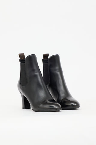 Louis Vuitton Leather Ankle Boot