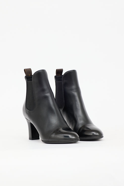 Louis Vuitton Leather Ankle Boot