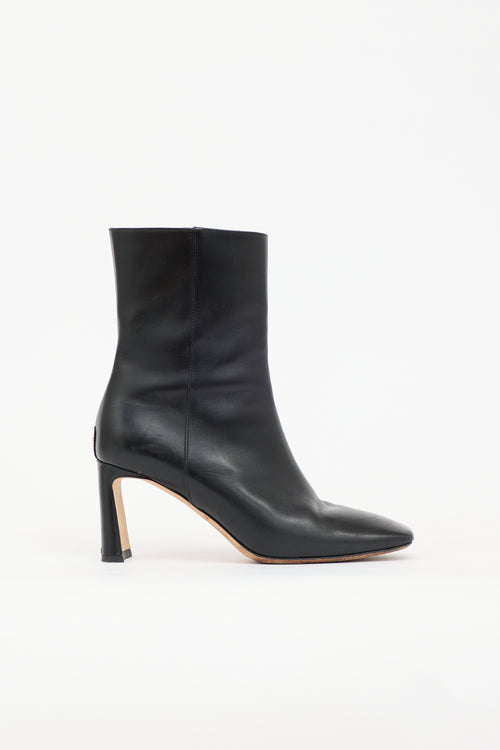 Jimmy Choo Leather Kinsey 75 Boot