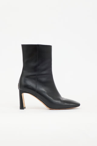 Jimmy Choo Leather Kinsey 75 Boot