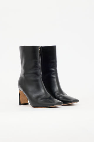 Jimmy Choo Leather Kinsey 75 Boot