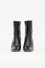 Jimmy Choo Leather Kinsey 75 Boot