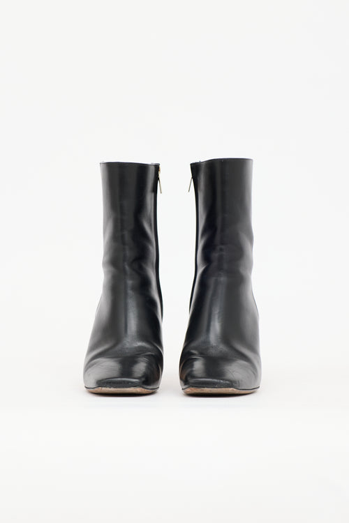 Jimmy Choo Leather Kinsey 75 Boot