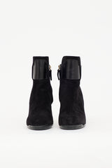 Tod's Suede Belted Ankle Boot
