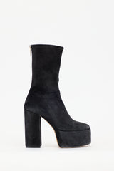 Paris Texas Suede Platform Boot