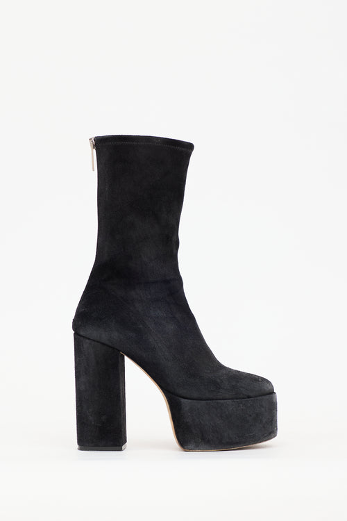 Paris Texas Suede Platform Boot