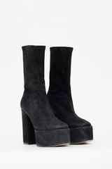 Paris Texas Suede Platform Boot