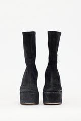 Paris Texas Suede Platform Boot