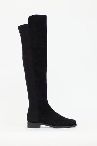 Stuart Weitzman Suede 5050 Over The Knee Boot