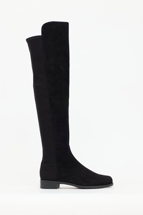 Stuart Weitzman Suede 5050 Over The Knee Boot
