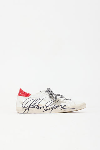Golden Goose Cracked Super Star Sneaker