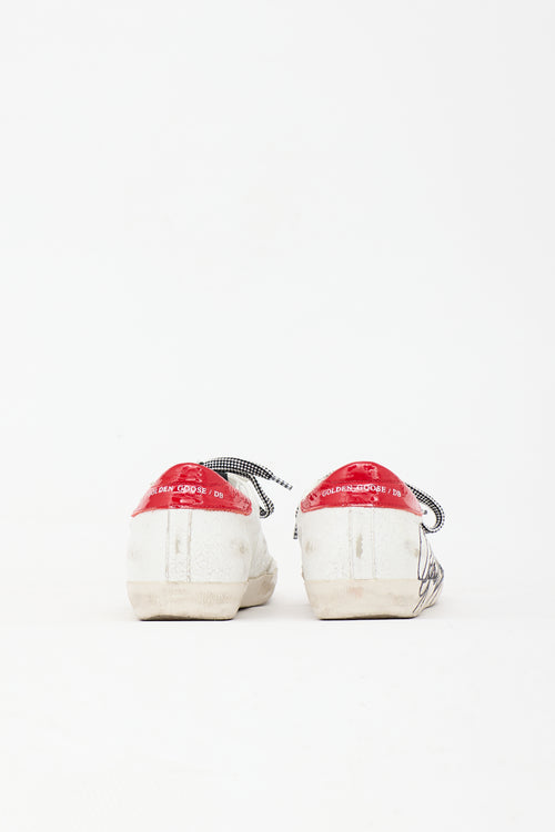 Golden Goose Cracked Super Star Sneaker