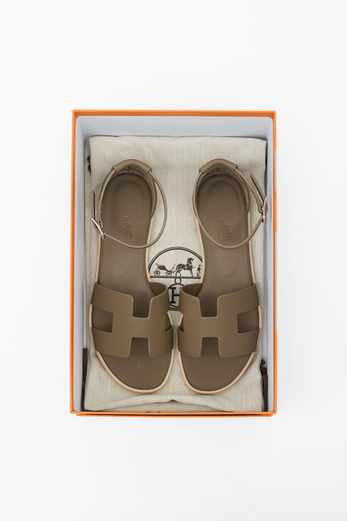 Hermes Epsom Santorini Sandal