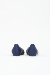 Manolo Blahnik Satin Hangisiflat Flat