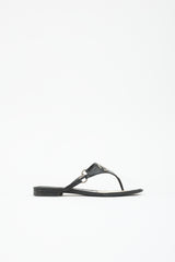 Chanel Leather CC Sandal