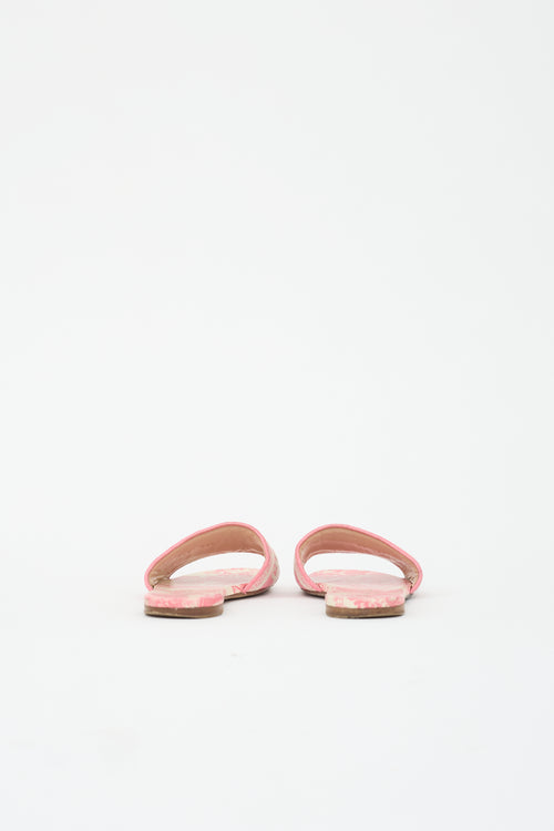 Dior Embroidered Dway Slide
