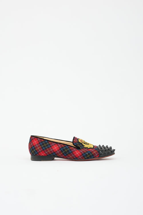 Christian Louboutin Tartan Intern Loafer