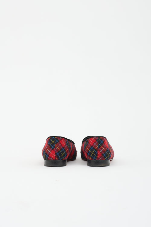 Christian Louboutin Tartan Intern Loafer