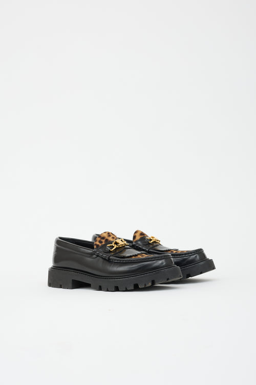 Celine Leather Margaret Loafer