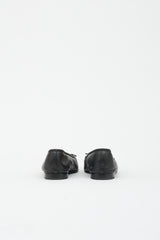 Chanel Leather CC Ballet Flat