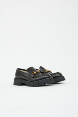 Gucci Leather Lug Sole Loafer
