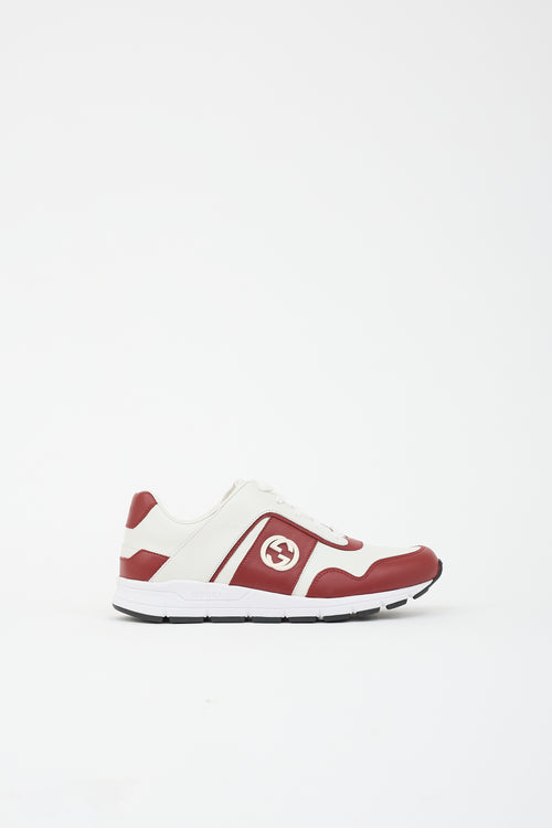 Gucci Leather GG Low Top Sneaker