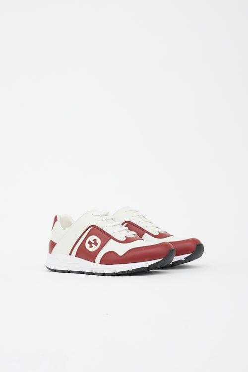 Gucci Leather GG Low Top Sneaker