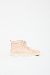 Christian Louboutin Leather Louis Orlato Spike Sneaker