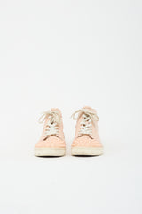 Christian Louboutin Leather Louis Orlato Spike Sneaker