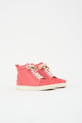 Christian Louboutin Leather Louis Orlato Spike Sneaker