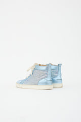 Christian Louboutin Leather Crystal Louis Orlato Sneaker