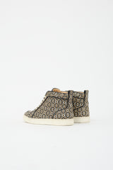 Christian Louboutin Woven Leather Louis Orlato Sneaker