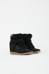 Isabel Marant Suede Bekett Wedge Sneaker