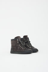 Chanel Suede & Tweed CC Sneaker