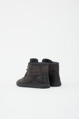 Chanel Suede & Tweed CC Sneaker