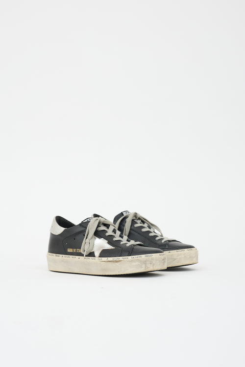 Golden Goose Leather Hi Star Sneaker