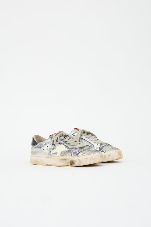 Golden Goose Textured Leather May Sneaker