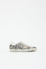 Golden Goose Glitter & Suede Super Star Sneaker
