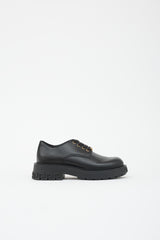Versace Leather Medusa Derby