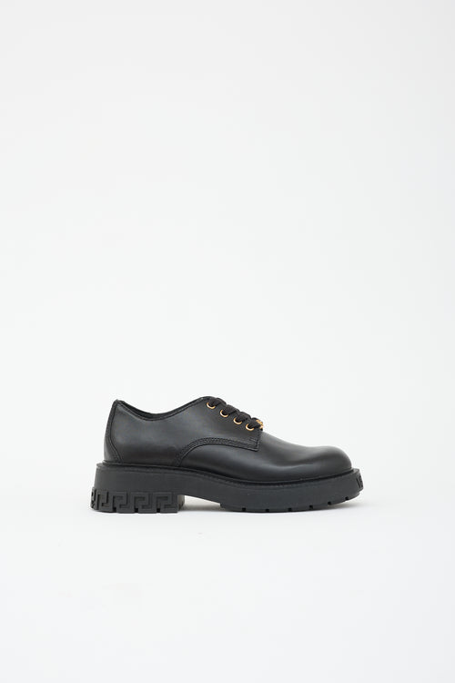 Versace Leather Medusa Derby