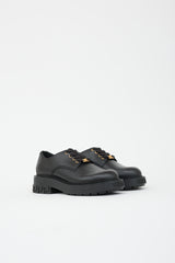Versace Leather Medusa Derby