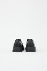 Versace Leather Medusa Derby
